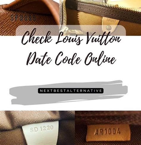 lv bag date code checker|lv authentication code.